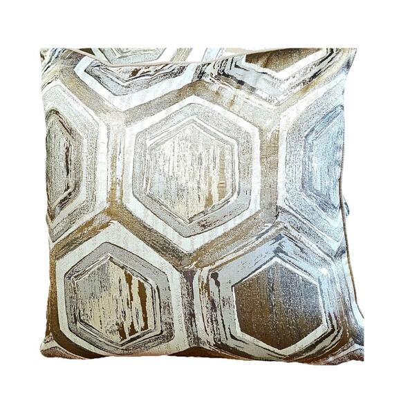 Signature Design by Ashley Meiling Geometric Throw Pillow, 20 x 20es - Picture 3 of 6